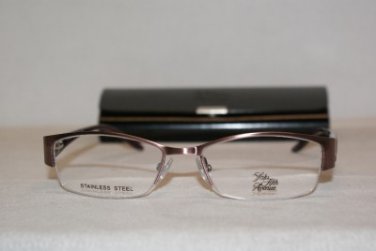 New Saks Fifth Avenue 232 Brushed Ruby (DX9) Eyeglasses: Mod. 232 51-17 & Case