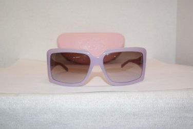 New Juicy Couture Col. 02B6 Lavender Sunglasses Country Club & Case
