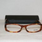 New Prada 09M Light Tortoise 51-16 Eyeglasses: Mod. VPR 09M (4BW-1O1) & Case