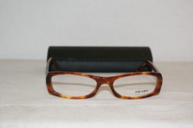 New Prada 09M Light Tortoise 51-16 Eyeglasses: Mod. VPR 09M (4BW-1O1) & Case