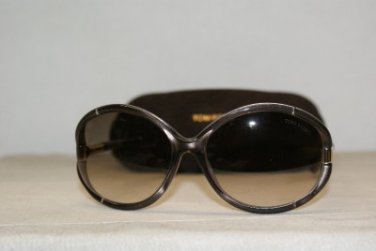 New Tom Ford 124 Glittered Sunglasses: Mod. TF 124 0124 (59F) 60-15 & Case