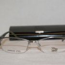 New Saks Fifth Avenue 232 Shiny Nickel (ERB) Eyeglasses: Mod. 232 51-17 & Case