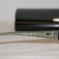 New Saks Fifth Avenue 232 Shiny Nickel (ERB) Eyeglasses: Mod. 232 51-17 & Case