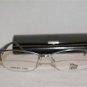 New Saks Fifth Avenue 232 Shiny Nickel (ERB) Eyeglasses: Mod. 232 51-17 & Case