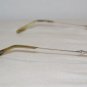 New Miu Miu 55E Silver 49-16 Eyeglasses: Mod VMU 55E (1BC) & Case