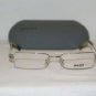 New Miu Miu 55E Silver 49-16 Eyeglasses: Mod VMU 55E (1BC) & Case