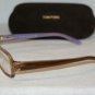 New Tom Ford TF5185 Brown 050 Eyeglasses: Mod. TF 5185 (050) 53-16 & Case
