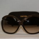 New Tom Ford Charlie 201 Brown Sunglasses: Mod. TF 201 (48F) 64-12 & Case