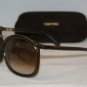 New Tom Ford Charlie 201 Brown Sunglasses: Mod. TF 201 (48F) 64-12 & Case