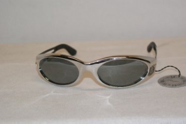 New Silver Oxydo Sunglass Mod.Rider1 COL. 2SM 58-21 & Case