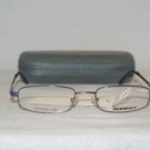 New Emporio Armani 9029 Silver 52-19 Eyeglasses: Mod. 9029 & Case
