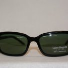 New Laura Biagiotti 85373 Shiny Black 118 Sunglasses: Mod. 85373 55-18 & Case