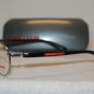New Prada Sport VPS 53B Silver 1AP-1O1 Eyeglasses: Mod. VPS53B 56-14 & Case