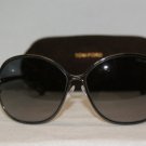 New Tom Ford 222 Leila Gunmetal Sunglasses: Mod. TF 222 (08B) 63-14 & Case