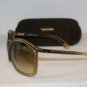 New Tom Ford Charlie 201 Champagne Sunglasses: Mod. TF 201 (98P) 64-12 & Case