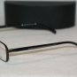 New Prada 58O Shiny Black 53-16 Eyeglasses: Mod. VPR 58O (FAR-1O1) & Case