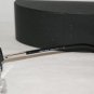 New Prada 61N Silver & Black Eyeglasses: Mod. VPR 61N (2BB-1O1) 53-17 & Case