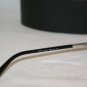 New Prada 61N Silver & Black Eyeglasses: Mod. VPR 61N (2BB-1O1) 53-17 & Case
