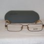 New Miu Miu 55E Brown 49-16 Eyeglasses: Mod. VMU 55E (1BI) & Case