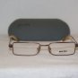 New Miu Miu 55E Brown 49-16 Eyeglasses: Mod. VMU 55E (1BI) & Case