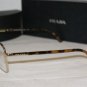 New Prada 64M Gold/Tortoise 55-17 Eyeglasses: Mod. VPR 64M (AAX-1O1) & Case