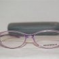 New Emporio Armani EA9099 Purple XR7 Eyeglasses: Mod. EA 9099 49-14 & Case
