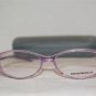 New Emporio Armani EA9099 Purple XR7 Eyeglasses: Mod. EA 9099 49-14 & Case
