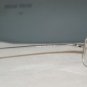 New Miu Miu 66A Shiny Silver 51-19 Eyeglasses: Mod. VMU 66A (1AP-1O1) & Case