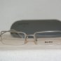 New Miu Miu 66A Shiny Silver 51-19 Eyeglasses: Mod. VMU 66A (1AP-1O1) & Case