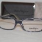 New Salvatore Ferragamo Eyeglass Mod. 2651-B Col. Lilac/Green 53-16-135 &Case