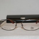 New Saks Fifth Avenue 237 Shiny Brown (FY2) Eyeglasses: Mod. 237 54-17 & Case