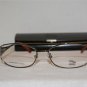 New Saks Fifth Avenue 237 Shiny Brown (FY2) Eyeglasses: Mod. 237 54-17 & Case