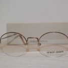New Giorgio Armani GA1022 Brown 1230 Eyeglasses: Mod. GA 1022 45-20 & Case