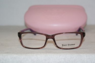 New Juicy Couture Daylight Purple 1E5 Eyeglasses: Mod. Daylight 50-14 & Case
