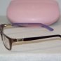 New Juicy Couture Daylight Purple 1E5 Eyeglasses: Mod. Daylight 50-14 & Case
