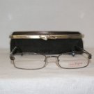 New Laura Biagiotti Gunmetal 80572 Eyeglasses: Mod. 80572 (180) & Case