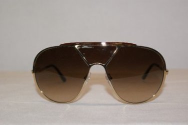 New Stella McCartney SM03004 Shiny Gold Sunglasses: Mod. SM 3004 60-15 & Case