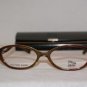New Saks Fifth Avenue 241 Clear Brown (STD) Eyeglasses: Mod. 241 51-16 & Case