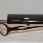 New Saks Fifth Avenue 241 Clear Brown (STD) Eyeglasses: Mod. 241 51-16 & Case