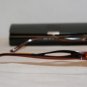 New Saks Fifth Avenue 241 Clear Brown (STD) Eyeglasses: Mod. 241 51-16 & Case