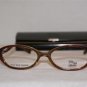 New Saks Fifth Avenue 241 Clear Brown (STD) Eyeglasses: Mod. 241 51-16 & Case