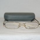 New Emporio Armani 9029 Gold 52-19 Eyeglasses: Mod. 9029 & Case