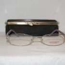New Laura Biagiotti Silver 80531 Eyeglasses: Mod. 80531 (A99) & Case