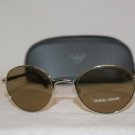 New Giorgio Armani GA321 Gold 86Q Sunglasses: Mod. GA 321 48-20 & Case