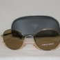New Giorgio Armani GA321 Gold 86Q Sunglasses: Mod. GA 321 48-20 & Case