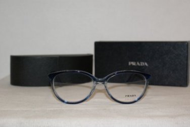 New Prada 03O Gradient Blue 53-16 Eyeglasses: Mod. VPR 03O (EAB-1O1) & Case