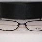 Brand New PRADA Eyeglass Mod. VPR 54O Col. FAD-1O1 Sz. 52-16-135 & Original Case