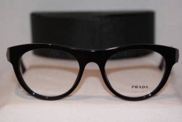 Brand New PRADA Eyeglass Mod. VPR 02Q Col. 1AB-1O1 Sz. 52-19-140 & Original Case