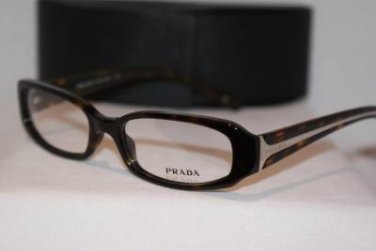 Brand New PRADA Eyeglass Mod. VPR 05L Col. 2AU-1O1 Sz. 51-16-135 & Original Case