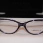Brand New VERSACE Eyeglass Mod. 3166-B Col. 5000 Sz. 51-15-135 &Case W/STONES!!!